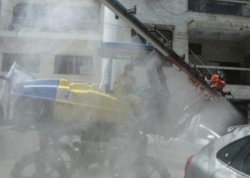 B'luru deploys two large disinfectant spraying cannons to tackle Covid