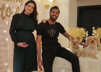 Natasa shares glimpse from baby shower with Hardik Pandya