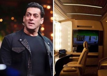 Salman Khan's luxury vanity van is no less than a luxurious flat, see pics