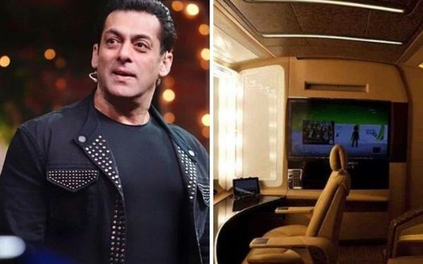 Salman Khan's luxury vanity van is no less than a luxurious flat, see pics