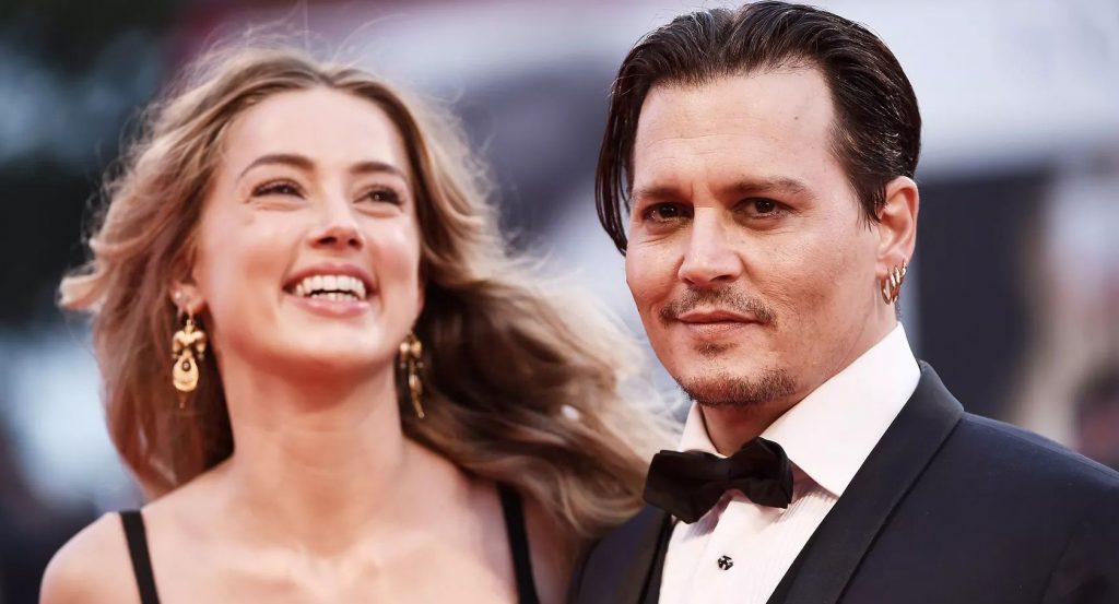 Amber Heard and Johnny Depp