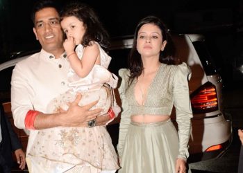 Dhoni family