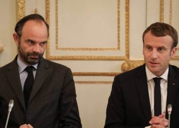 Edouard Philippe and Emmanuel Macron