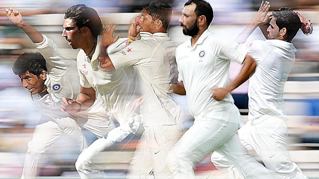 Fast bowlers