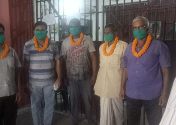 Five prisoners serving life sentences walk out of jail for good behavior in Bhadrak