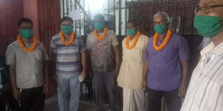 Five prisoners serving life sentences walk out of jail for good behavior in Bhadrak
