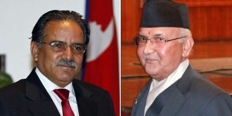 Former Nepal PM Oli's party to withdraw support to Prachanda-led government in Nepal