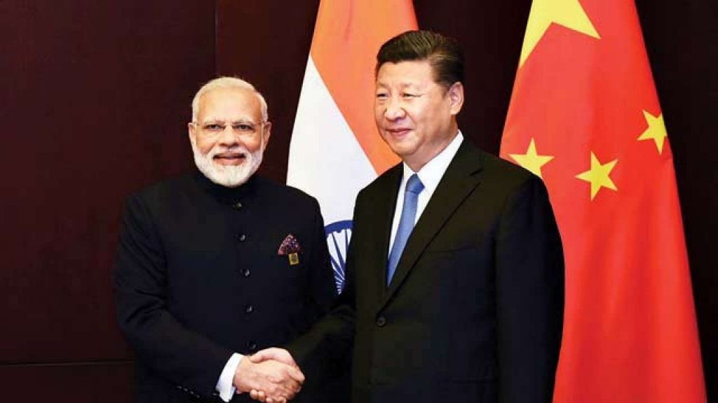 Narendra Modi and Xi Jinping