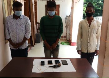 Three gold chain snatchers arrested in Bhubaneswar