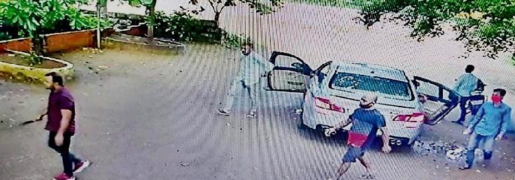 Screengrab of CCTV footage released by police