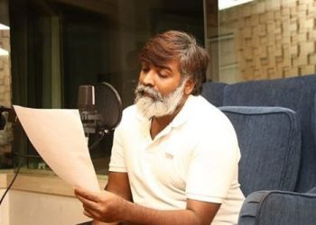 Tamil star Vijay Sethupathi starts dubbing for 'Laabam'; see pic