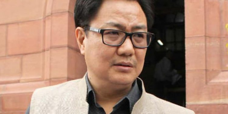 Sports Minister Kiren Rijiju