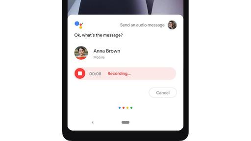 Android users can now send audio messages via Google Assistant