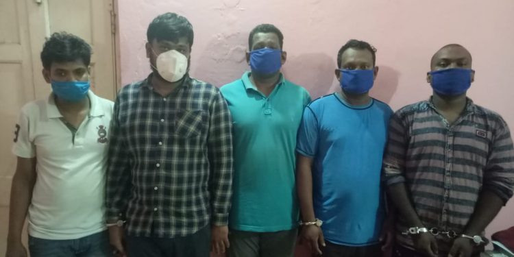 Burglary gang busted in Bhubaneswar, 8 arrested