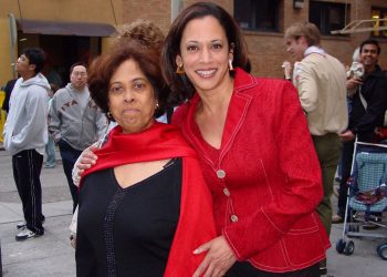 Kamala Harris and Shymala Gopalan