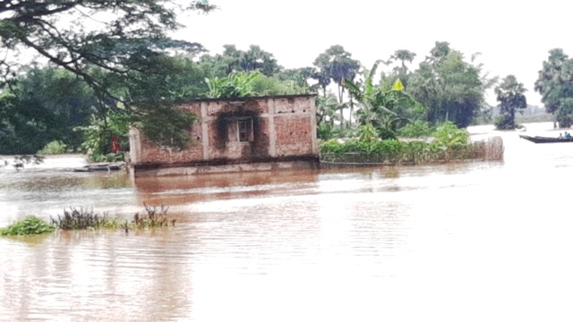 Many areas in Bhadrak under water as five rivers in spate