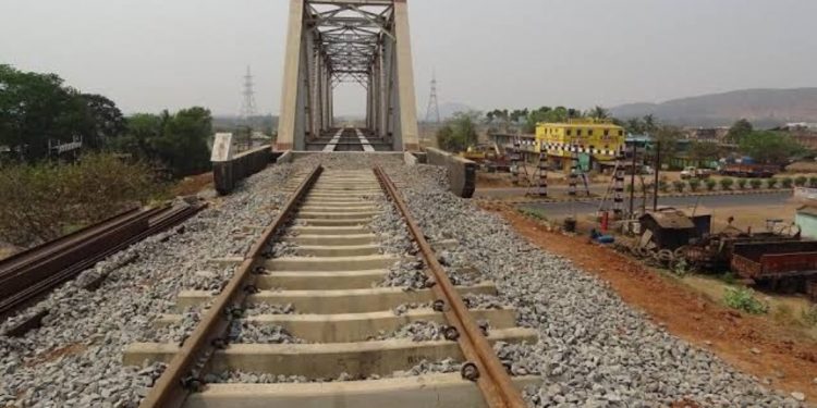 Paradip-Haridaspur-railway-line