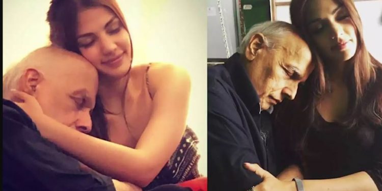 Mahesh Bhatt and Rhea Chakraborty