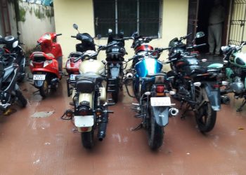 Vehicle lifting gang busted in Bhubaneswar; one truck, 11 two-wheelers seized 