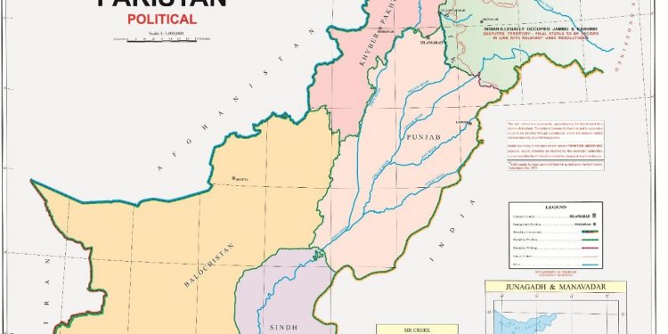 New Pak Map.