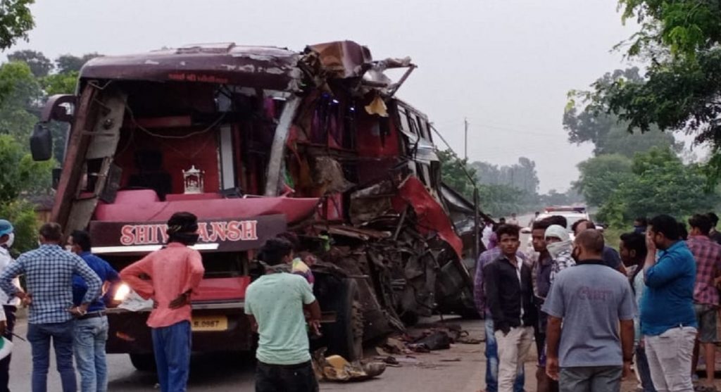 7 from Ganjam dead, several injured as bus collides with truck in Chhattisgarh