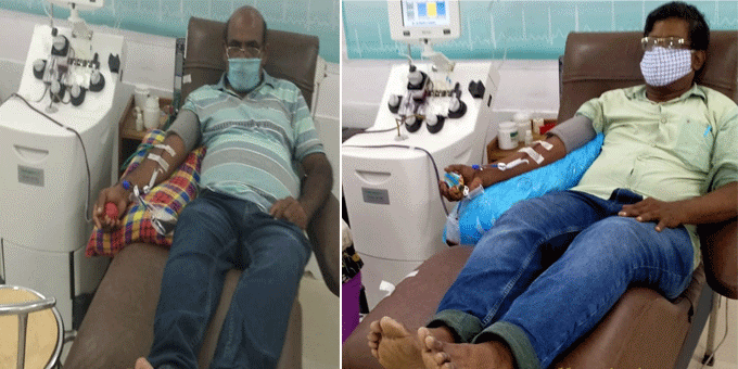 Ganjam Collector, SP heap praise on 2 COVID-19 cured patients for donating plasma