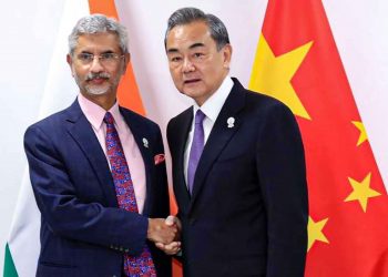 S Jaishankar and Wang Yi