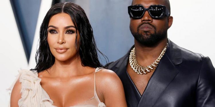 Kim Kardashian and Kanye West