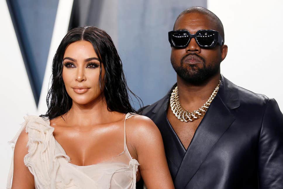 Kim Kardashian and Kanye West