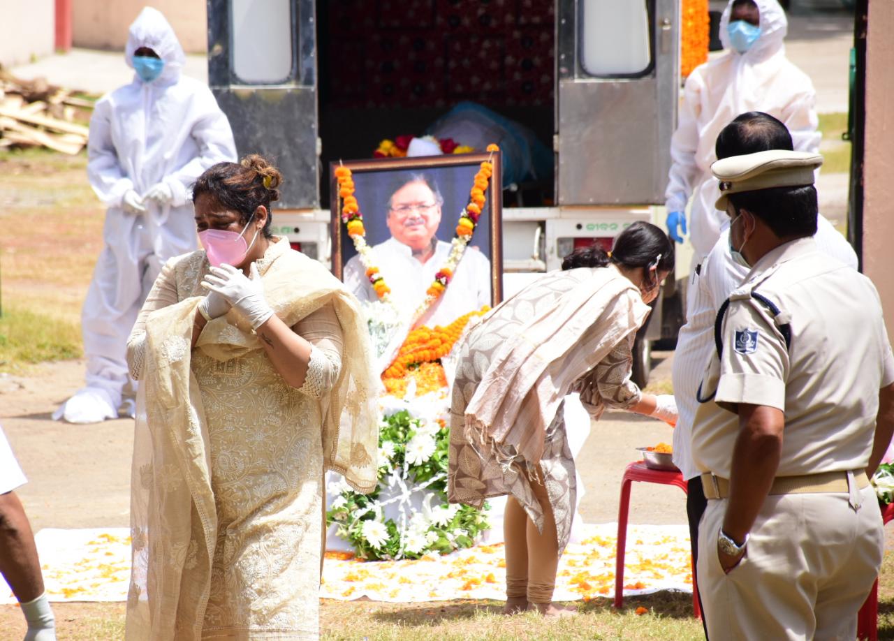 Last rites of Ajit Das