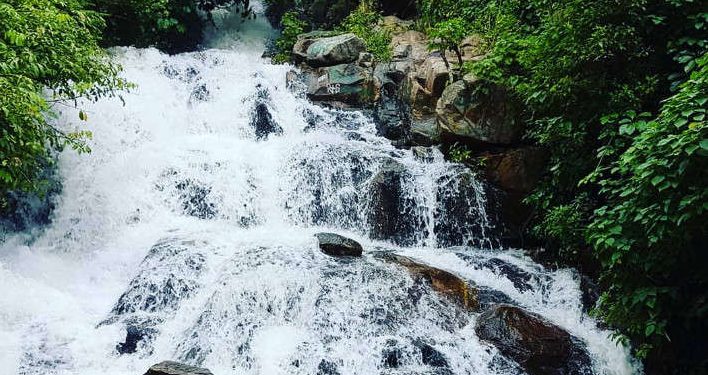 Ashokjhar waterfall at Sukinda in Jajpur district