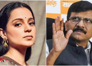 Sanjay Raut and Kangana Ranaut