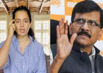 Sanjay Raut and Kangana Ranaut