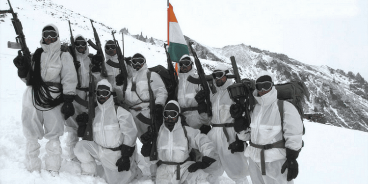 Indian soldiers