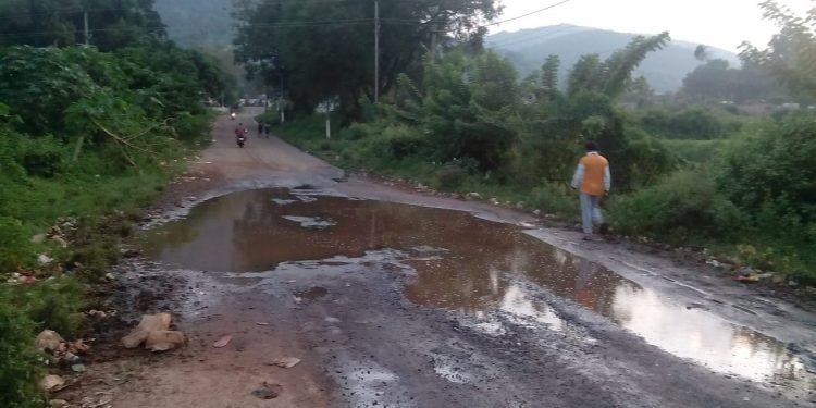 This stretch of NH-326 is a death trap