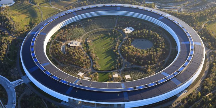 Apple headquarters (Image courtesy: New York Times)