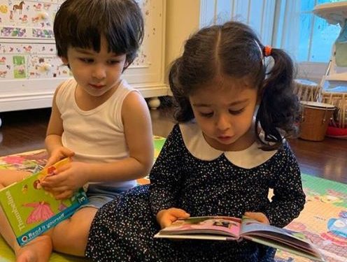 Kareena Kapoor Khan shares adorable picture of Inaaya, Taimur