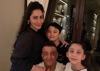 Sanjay Dutt reunites with kids in Dubai after months, shares pic