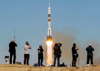 Soyuz with US-Russian crew reaches space station in 3 hours