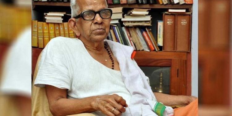 Jnanpith awardee Akkitham Achuthan Namboothiri passes away