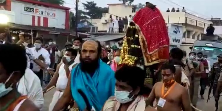 Chhatar Jatra passes off peacefully sans devotees