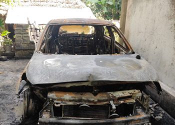 Coal mafia set informer’s car ablaze in Bhadrak