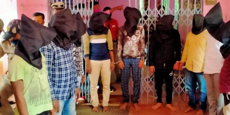 Dacoit gang busted, 11 arrested in Jajpur