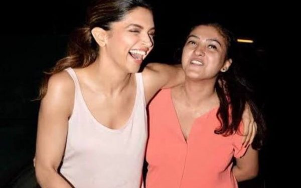 Deepika Padukone and Karishma Prakash