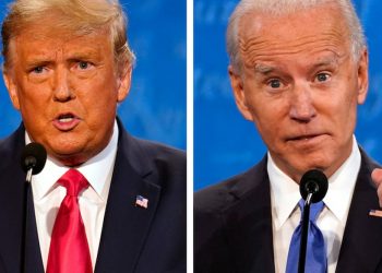 Donald Trump and Joe Biden