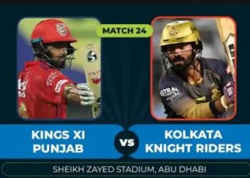 IPL 2020, Kings XI Punjab, KKR