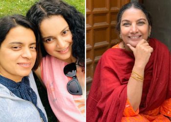 Shabana Azmi slams Kangana for repeated outrageous statements; Rangoli tries to defend sister