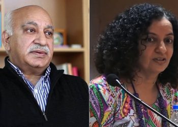 MJ Akbar and Priya Ramani