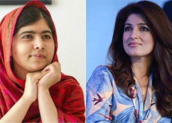 Malala Yousafzai and Twinkle Khanna