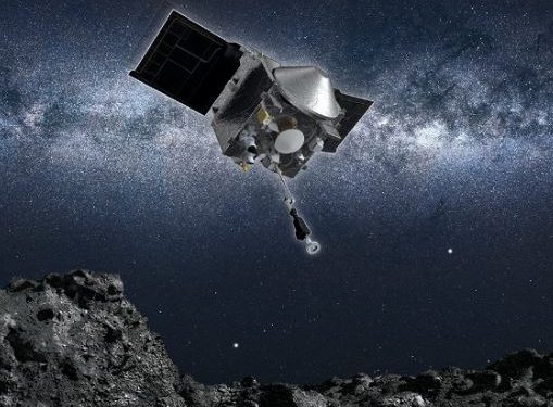 NASA spacecraft makes 1st touchdown on asteroid Bennu
